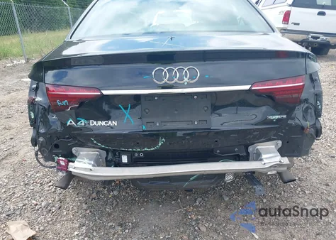 2022 Audi A4 Premium 40 Tfsi Quattro S Tronic из США, поврежденный, VIN WAUABAF45NA011914